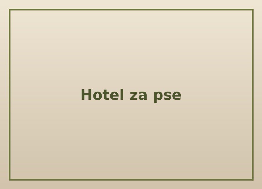 Hotel za pse